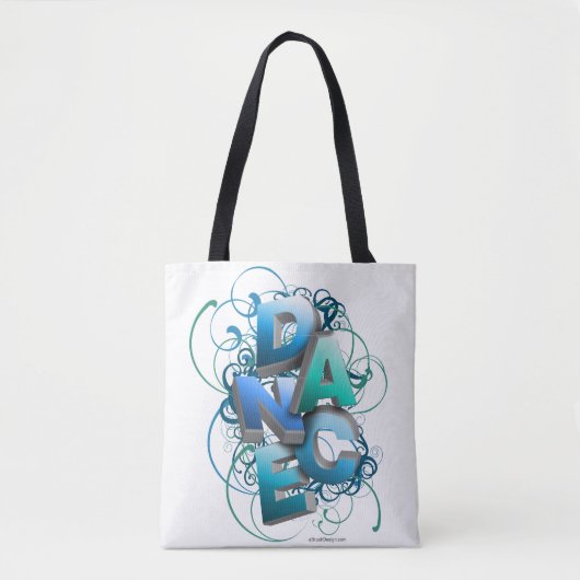 3D Dans (lente) Tote Bag (Voorkant)