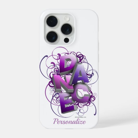 3D Dans (zomer) iPhone Hoesje (Achterkant)