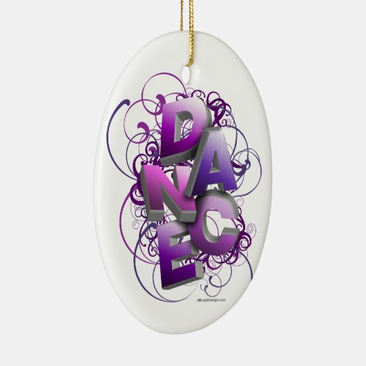 3D Dans (zomer) Keramisch Ornament (Rechts)