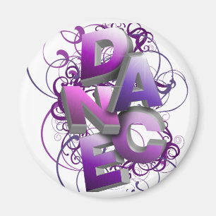 3D Dans (zomer) Magneet