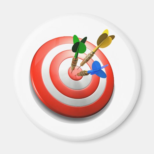 3D Darts BullsEYE magneet (Voorkant)