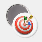 3D Darts BullsEYE magneet (Voorkant / Achterkant)