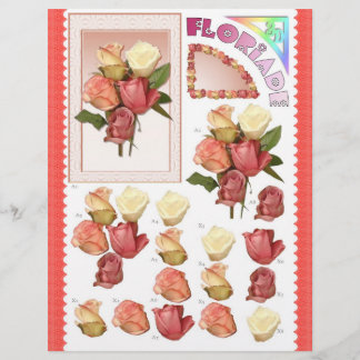 3D-decoupage - Floriade - Roos troep