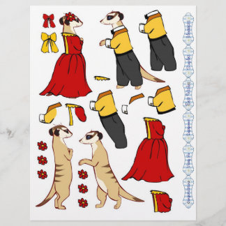 3D-decoupage - Meerkat-liefhebbers