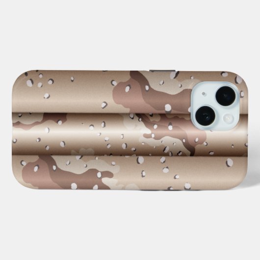 3D Desert Camo Case-Mate iPhone Case (Achterkant (horizontaal))