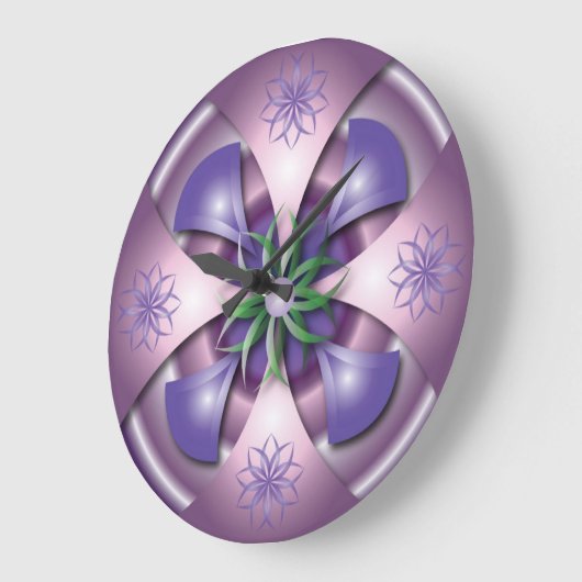 3D design wall clock Grote Klok (Hoek)