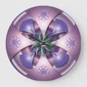 3D design wall clock Grote Klok (Voorkant)