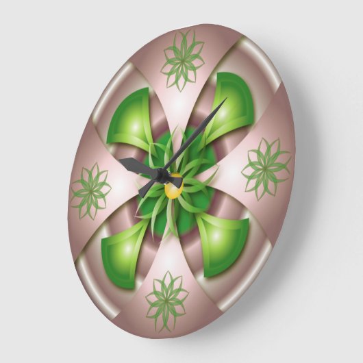 3D design wall clock Grote Klok (Hoek)