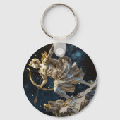 3D-diagram van de twaalf sterrenbeelden - Boogschu Sleutelhanger (Achterkant)