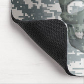 3D Digital Camo Skull Muismat (Hoek)