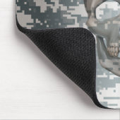 3D Digital Camo Skull Muismat (Hoek)