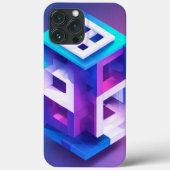 3D-dimensie Case-Mate iPhone Case (Achterkant)