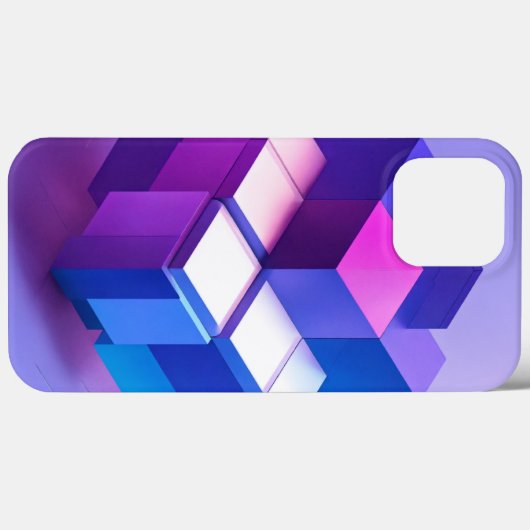 3D-dimensie Case-Mate iPhone Case (Achterkant (horizontaal))