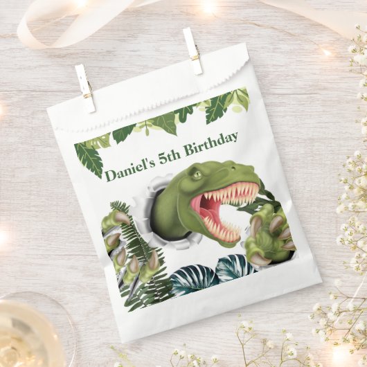 3D Dinosaur Verjaardag Bedankzakje (Geknipt)