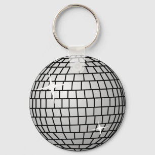 3D-disco-bal-sleutelhanger Sleutelhanger