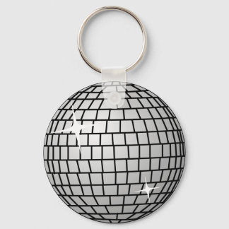 3D-disco-bal-sleutelhanger Sleutelhanger