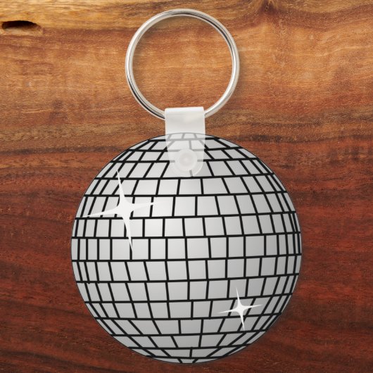 3d Disco Ball Sleutelhanger (Voorkant)