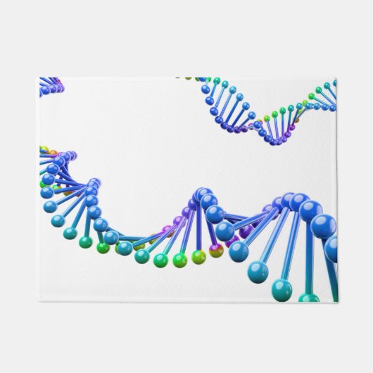 3D DNA dubbele helix Deurmat (Voorkant)