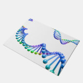 3D DNA dubbele helix Deurmat (Schuin)