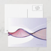 3D DNA Sweep Briefkaart (Voorkant / Achterkant)