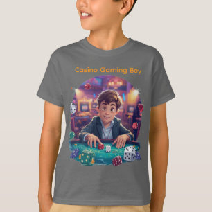 3D Dobbelsteen Game Boy – Casino Vibes Grafische T T-shirt