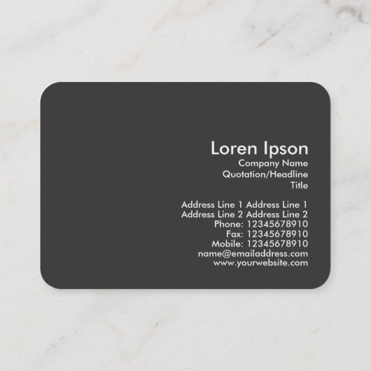 3d door Honeycomb gerd Visitekaartje (Achterkant)