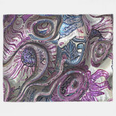 3d draai 01 fleece deken (Voorkant (Horizontaal))