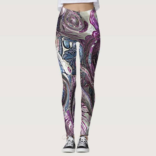 3d draai 01 leggings (Voorkant)