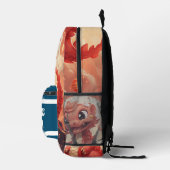 3D Dragon gepersonaliseerde Kinder naam Bedrukte Rugzak (Rechts)