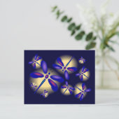 3D Dragonfly Art Briefkaart (Staand voorkant)