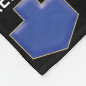 3D Dreidels Hanukkah Fleece Blanket (Hoek)