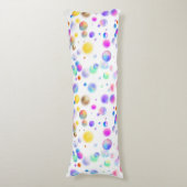 3D Drijvende Ballen Patroon. Geen BG Lichaamskussen (Voorkant Verticaal)