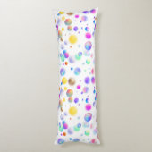 3D Drijvende Ballen Patroon. Geen BG Lichaamskussen (Achterkant (Verticaal))