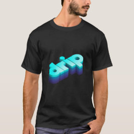 3D Drip-teksteffect T-shirt