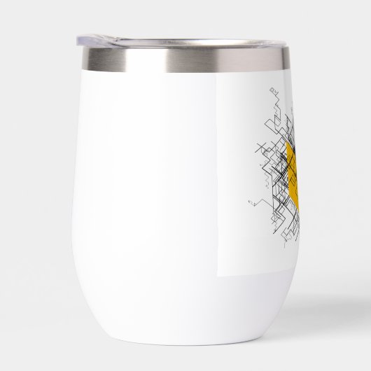 3D dronkaard wandel wijn tumbler (Rechts)