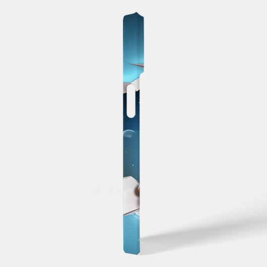 3D Eend Kerstmis Case-Mate iPhone Case (Achterkant / Rechts)