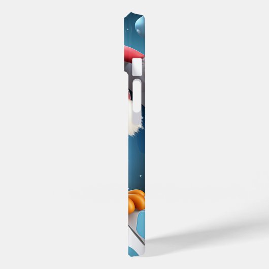 3D Eend Kerstmis Case-Mate iPhone Case (Achterkant / Links)