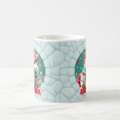 3D Eenhoorn Kerst Custom Kinder Hot Chocolate Koffiemok (Center)