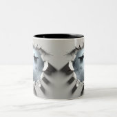 3D Eerie Halloween Tweekleurige Koffiemok (Center)