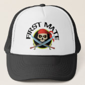 3D Eerste Mate Trucker Pet (Voorkant)