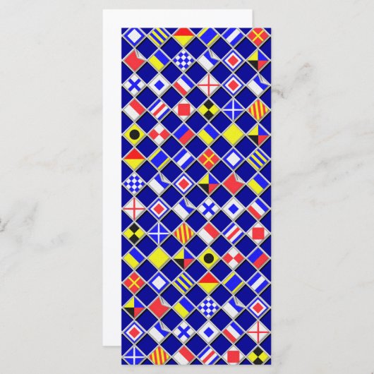 3D Effect Gecontroleerd Nautical Flag tegels Patro (Voorkant / Achterkant)