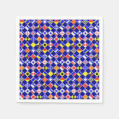 3D Effect Gecontroleerd Nautical Flag tegels Patro Servetten (Voorkant)