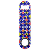 3D Effect Gecontroleerd Nautical Flag tegels Patro Speed Flessenopener (Voorkant)