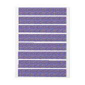 3D-effect Gecontroleerd Nautical Flag tiles Decor Adreslabel Wikkel (Vel)