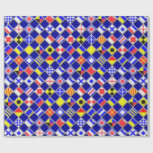 3D-effect Gecontroleerd Nautical Flag tiles Decor Cadeaupapier (Vlak)