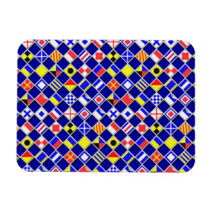 3D-effect Gecontroleerd Nautical Flag tiles Decor Magneet