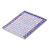 3D Effect Gecontroleerde Nautical Flag tiles Motif Notitieblok (Linkerzijde)