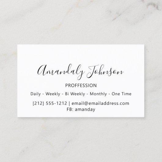 3D-effect Makeup Artist GLITTER GRAY BLUE White Visitekaartje (Achterkant)