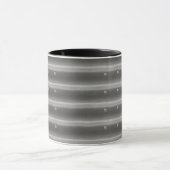 3D Effect Steel Metal Coffee Mok (Midden)