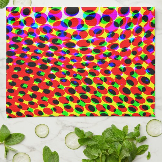 3D-effect Theedoek (Gevouwen)